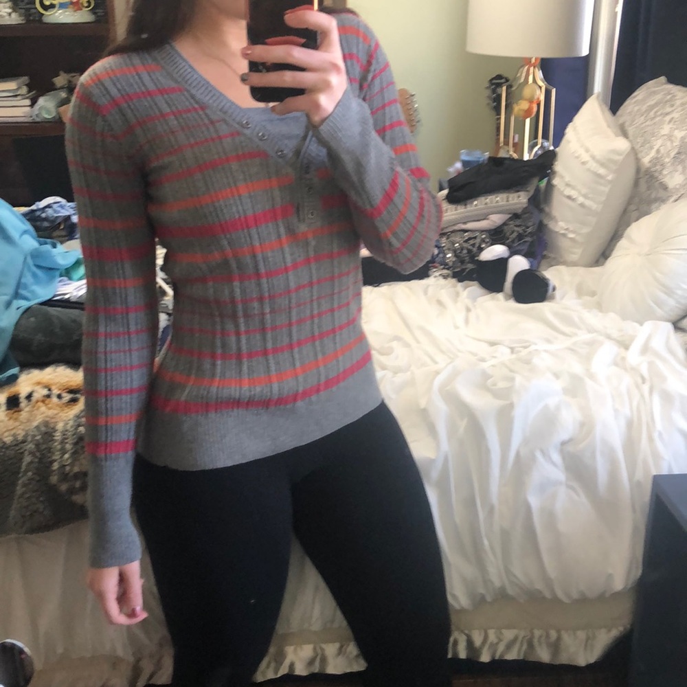 Comfortable striped top